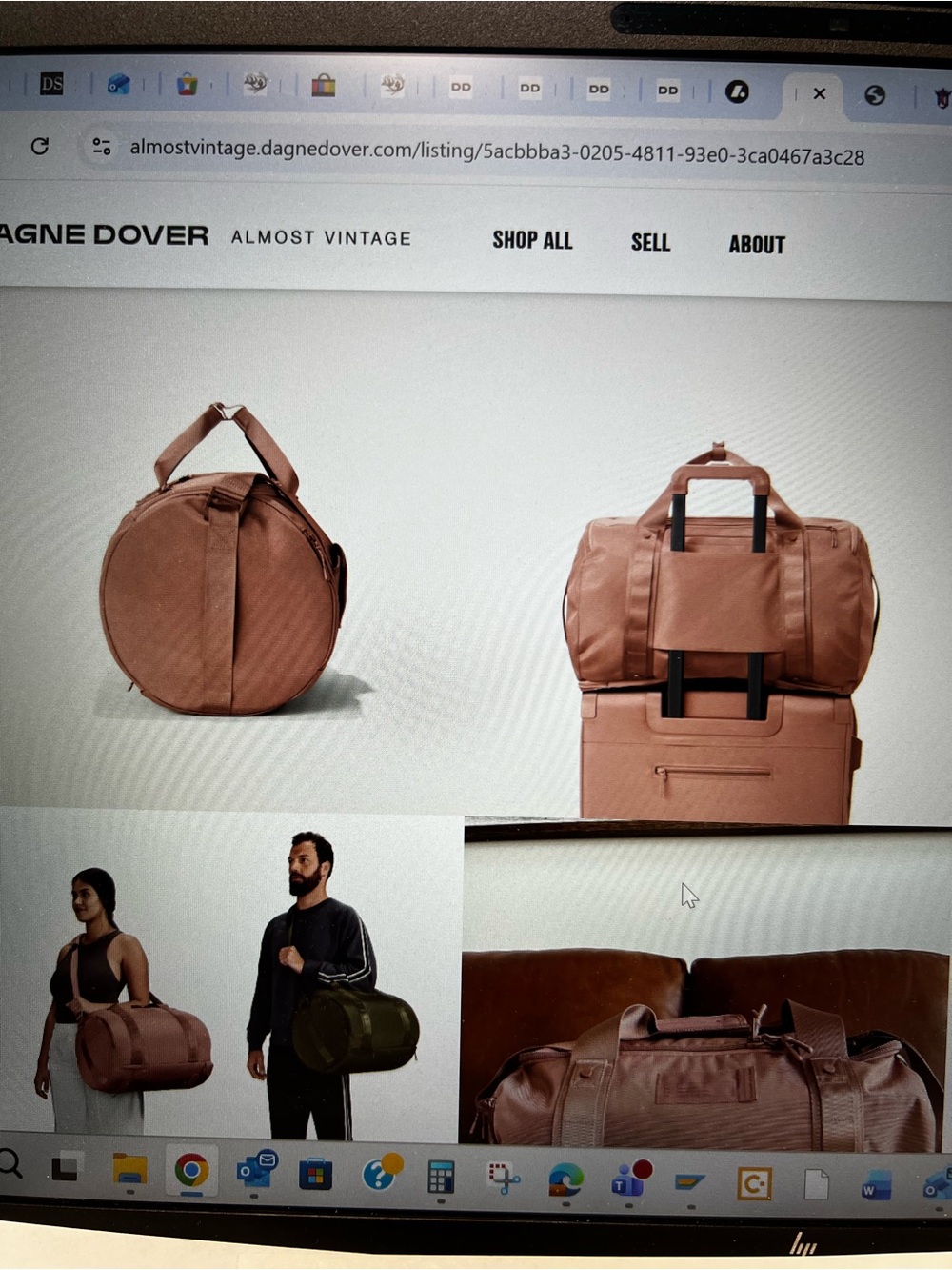 Dagne Dover Convertible Duffle Large - Picture 3 of 6